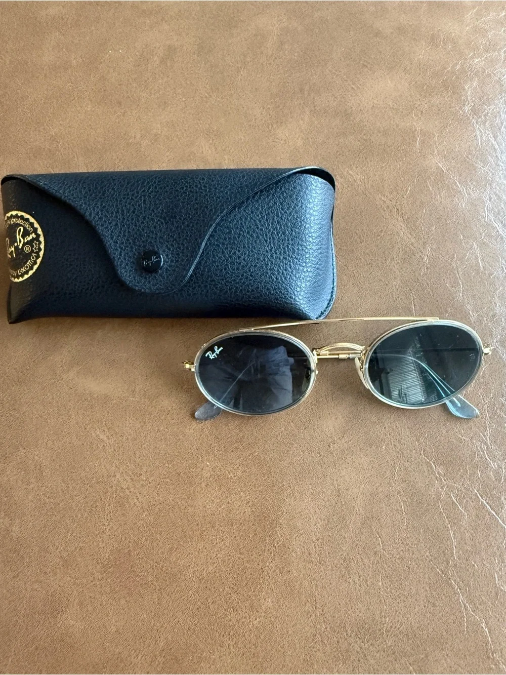 Ray-Ban Oval Double Bridge Sunglasses
